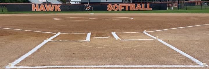 WD Hawk Softball's banner