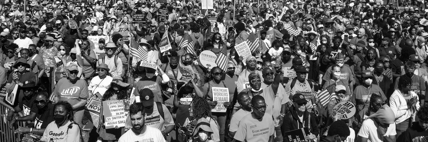 Rev. Dr. William J. Barber II's banner