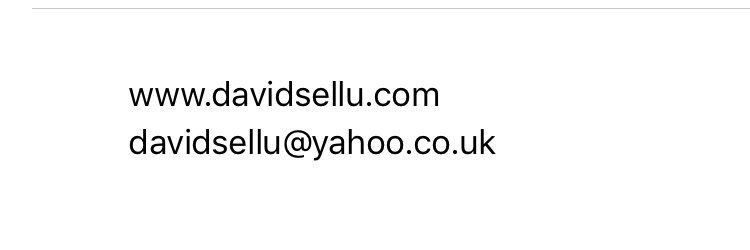 Friends of David Sellu banner