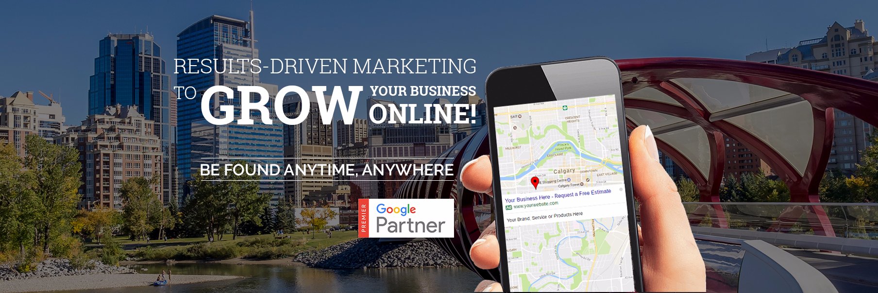 The Three Marketers banner