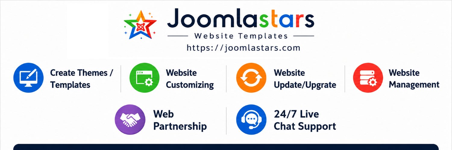 Joomlastars's profile banner image