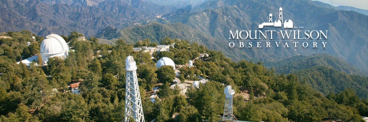 Mount Wilson Observatory banner