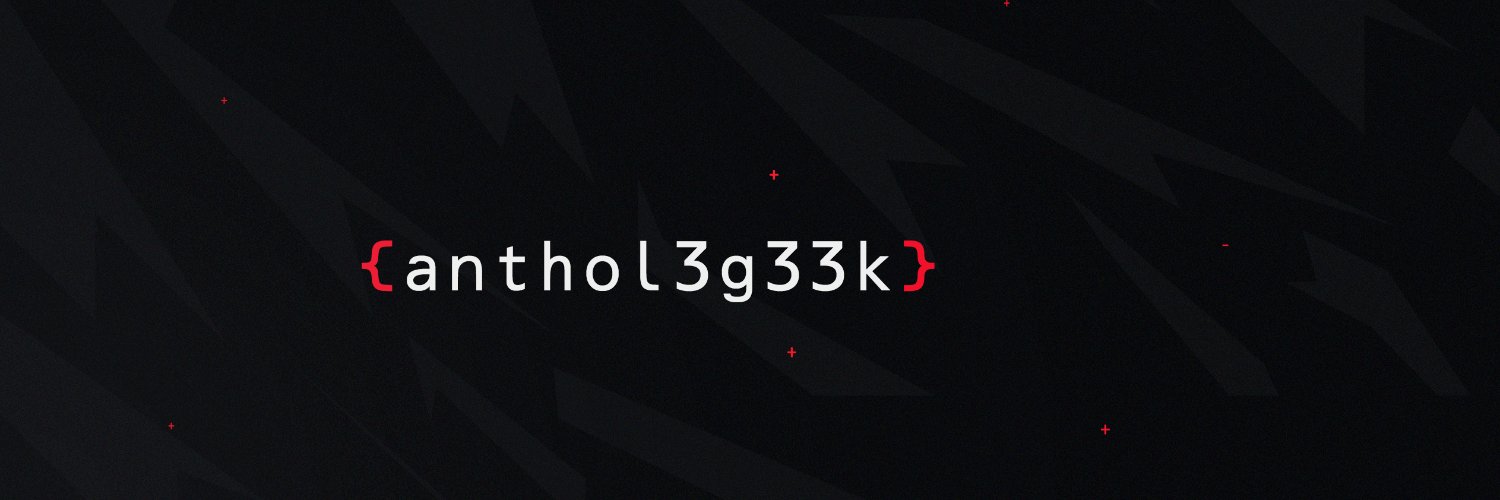anthol3g33k's profile banner image
