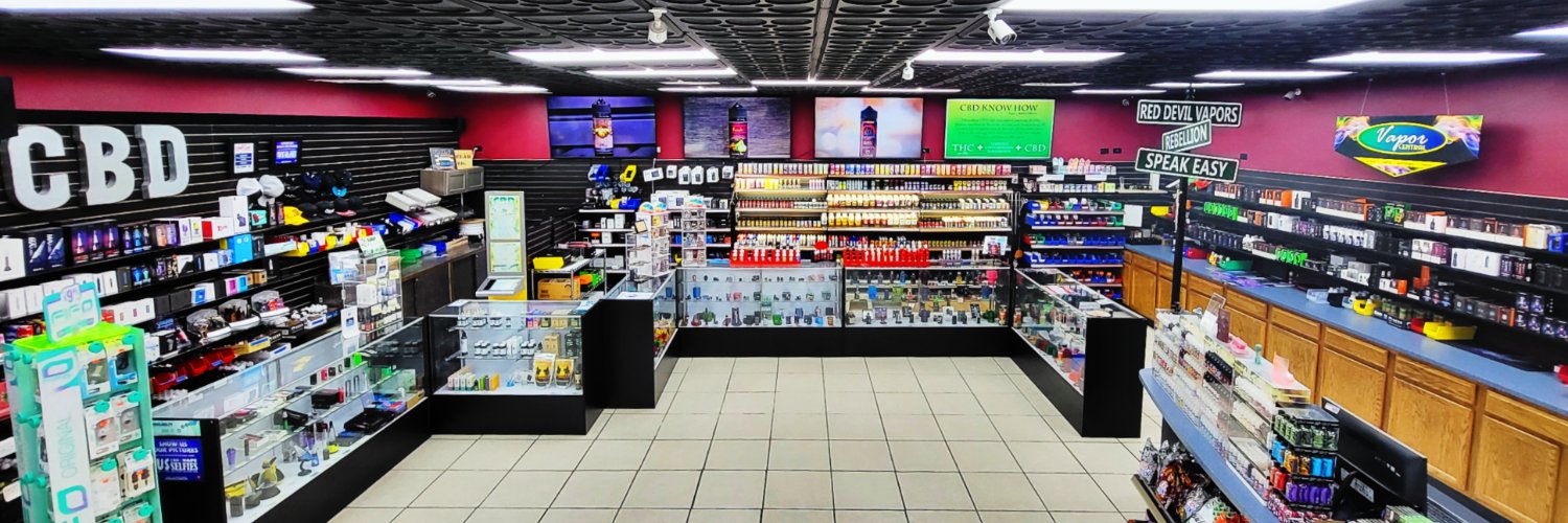 Red Devil Vapors/CBD banner