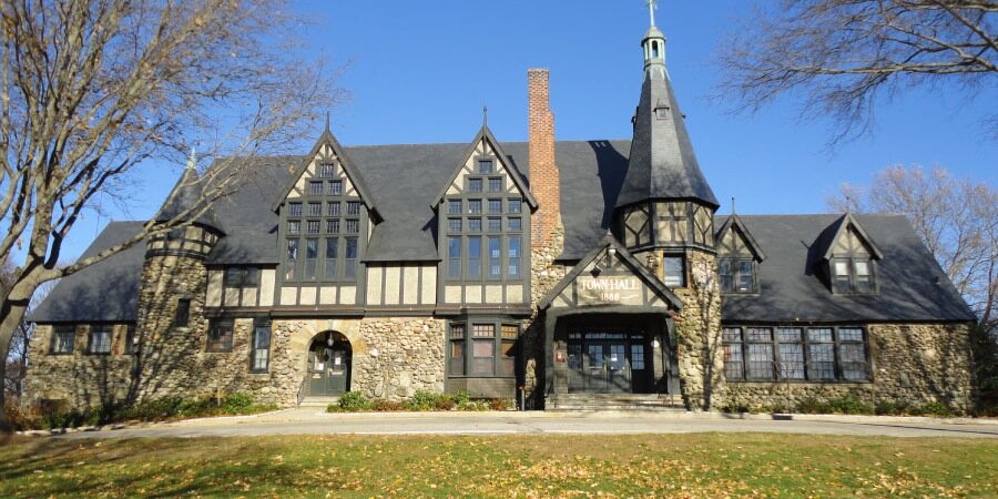 Barrington Town Hall banner