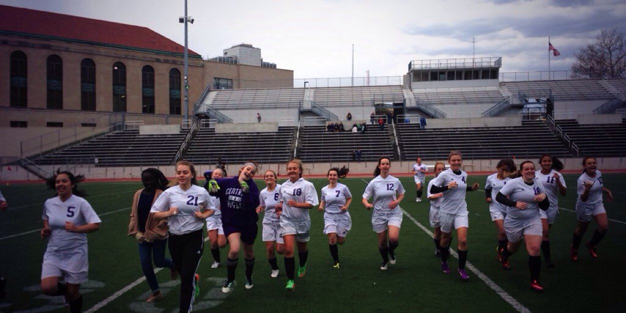 Central Girls Soccer banner