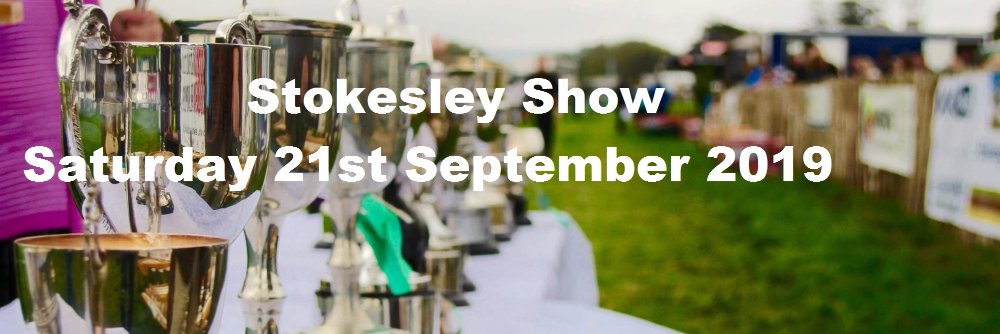 Stokesley Show banner