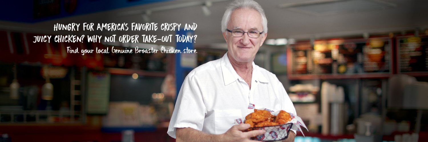 Genuine Broaster Chicken banner