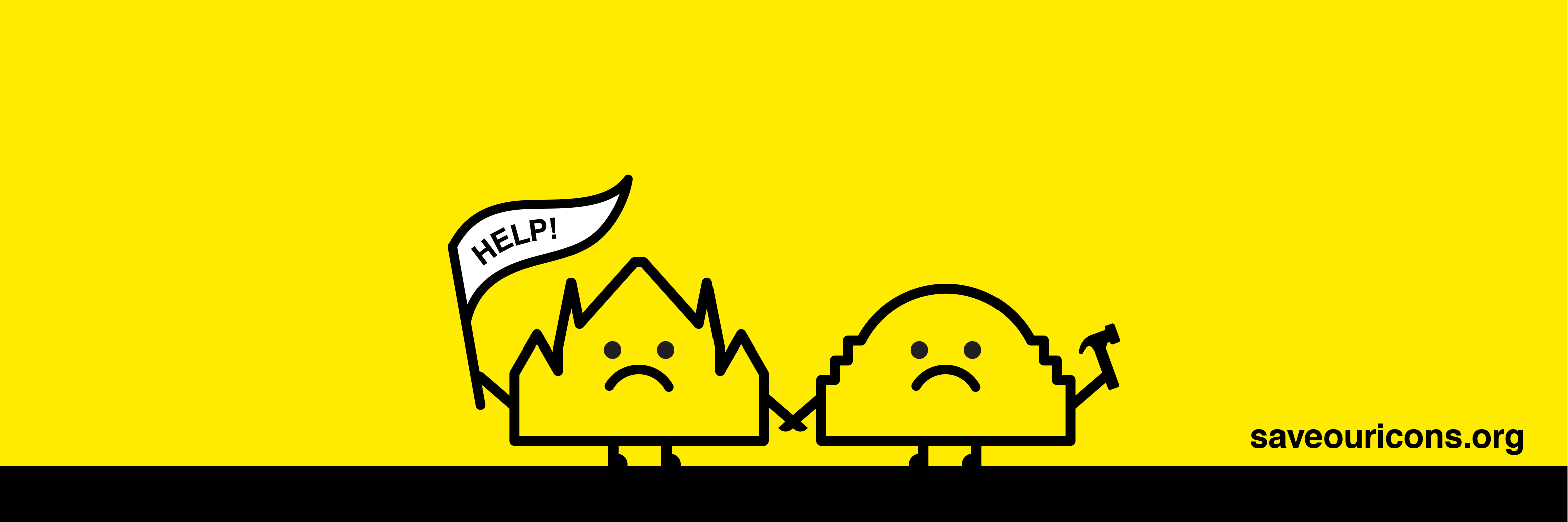 Save Our Icons banner