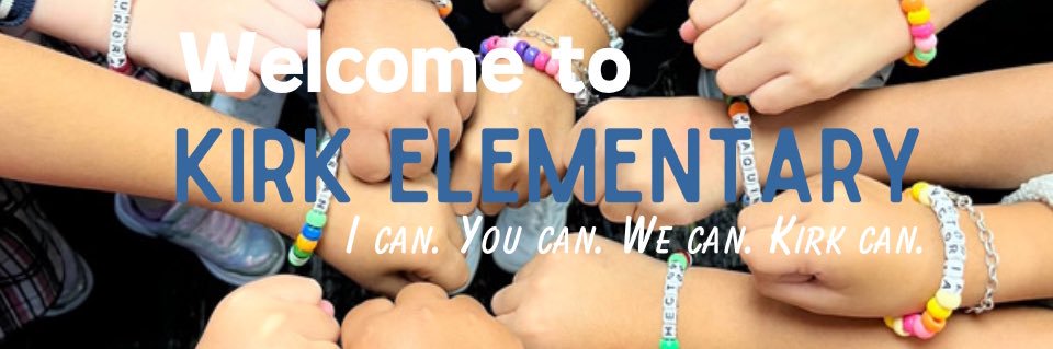 Kirk Elementary banner
