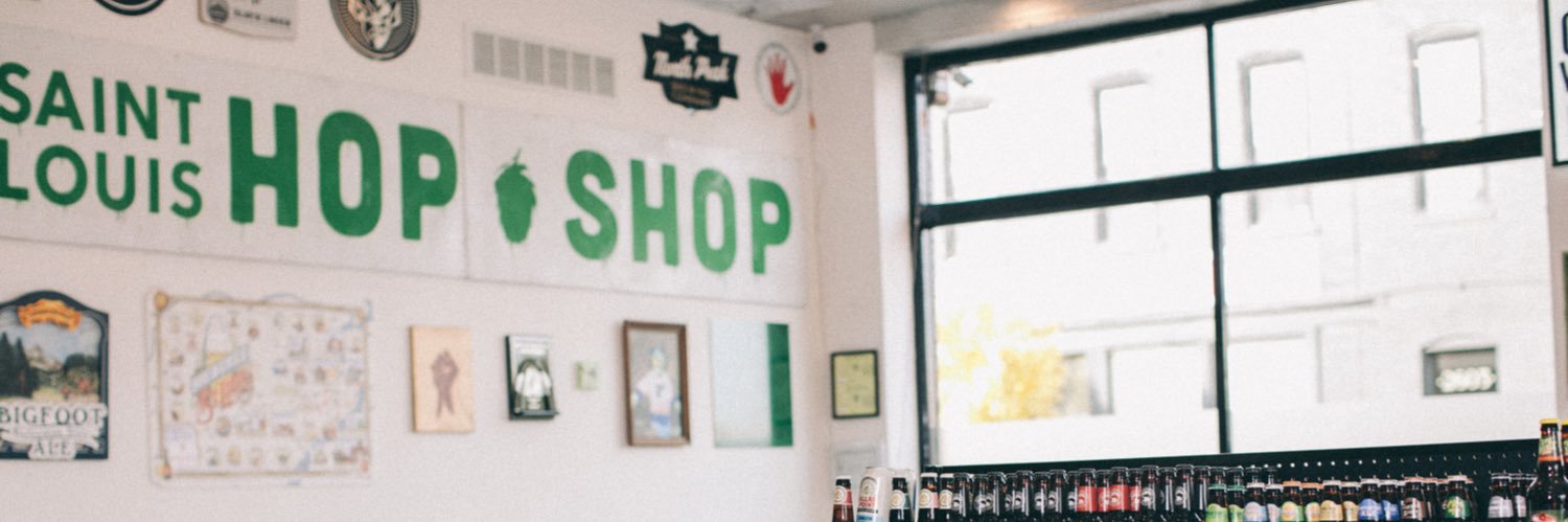 Saint Louis Hop Shop banner