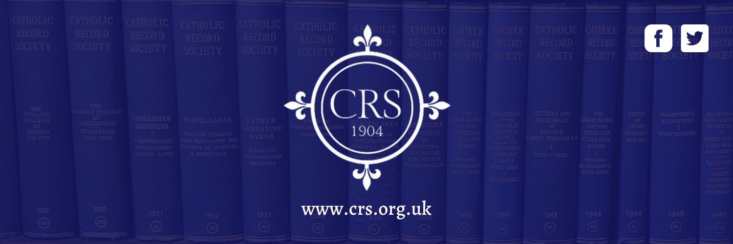 Catholic Record Society banner