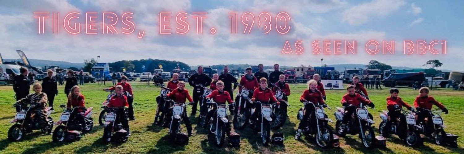 Tigers Children’s Motorcycle Display Team banner