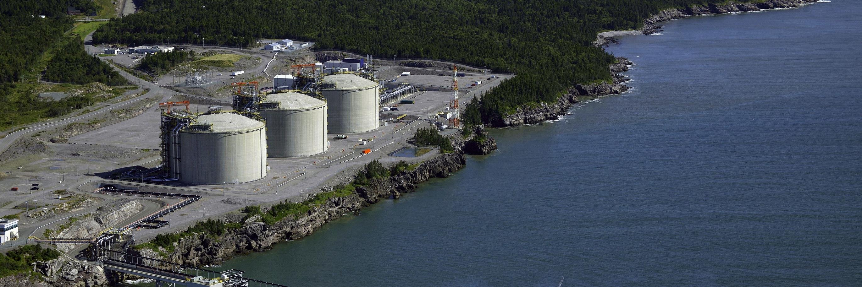 Saint John LNG banner