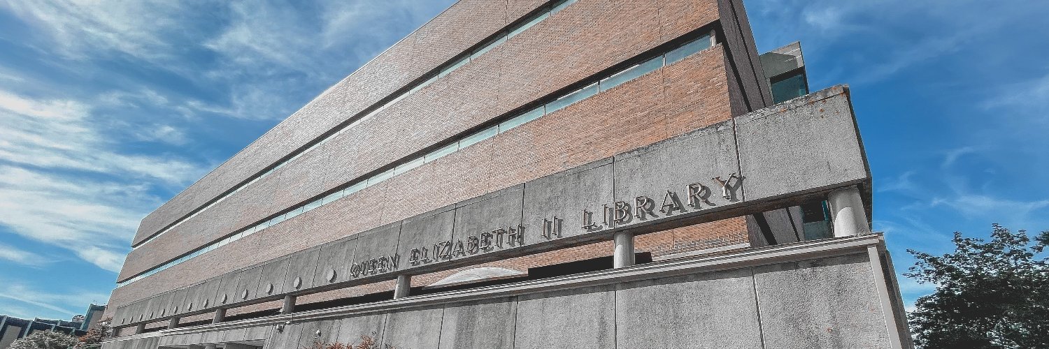 QEII Library, Memorial University banner