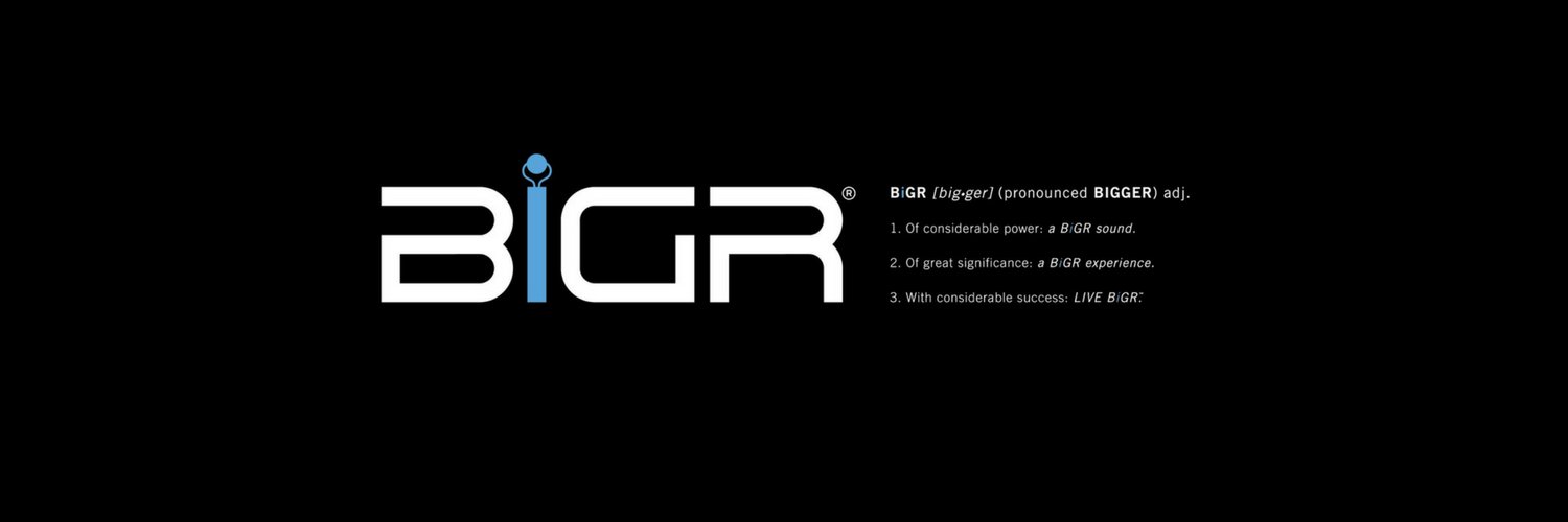 BiGR AUDIO banner