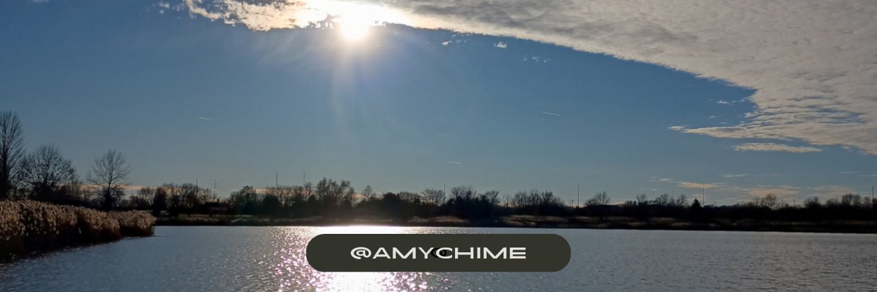 amychime's profile banner image