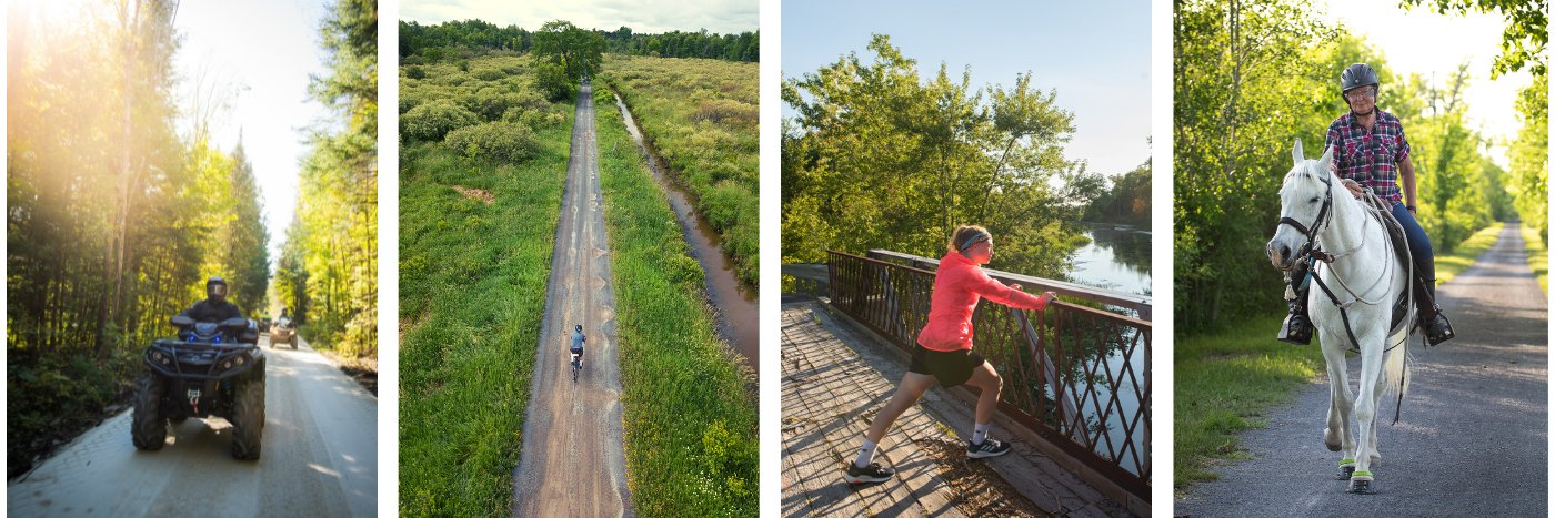 Frontenac K&P Trail banner