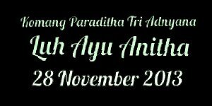 Luh Ayu Anitha banner
