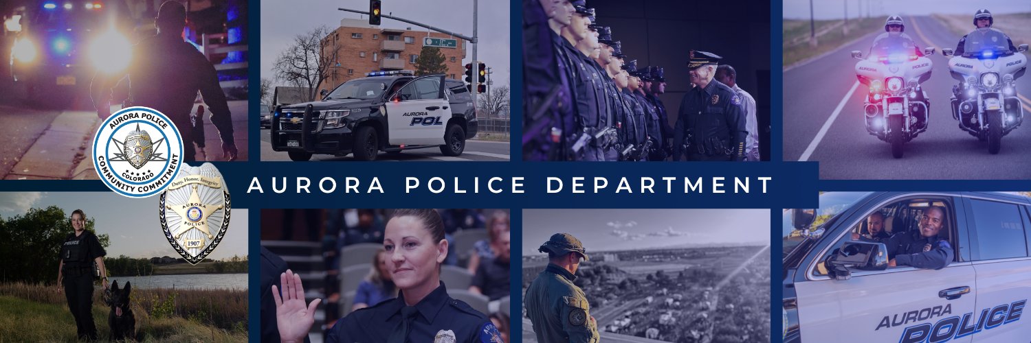 Aurora Police Dept banner