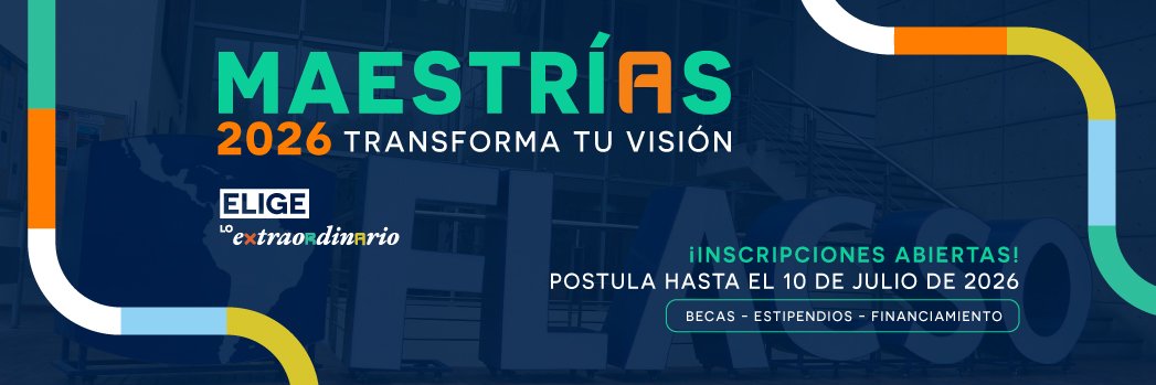 FLACSO Ecuador banner