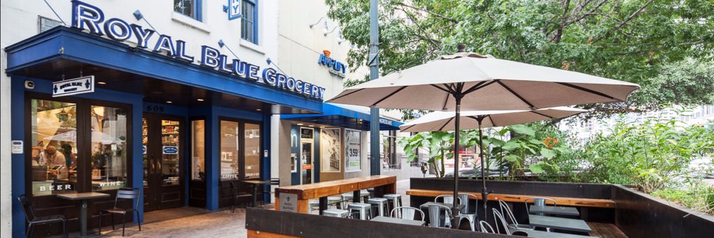 Royal Blue Grocery banner