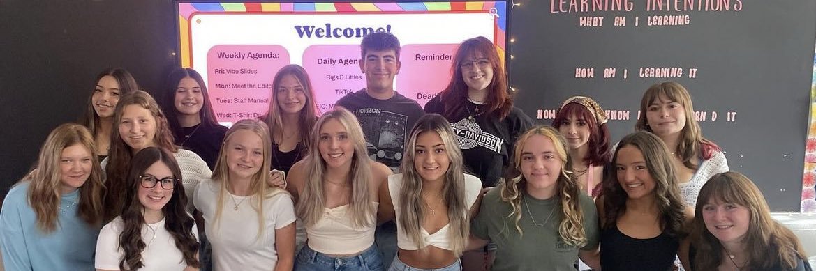 NRHS Yearbook banner