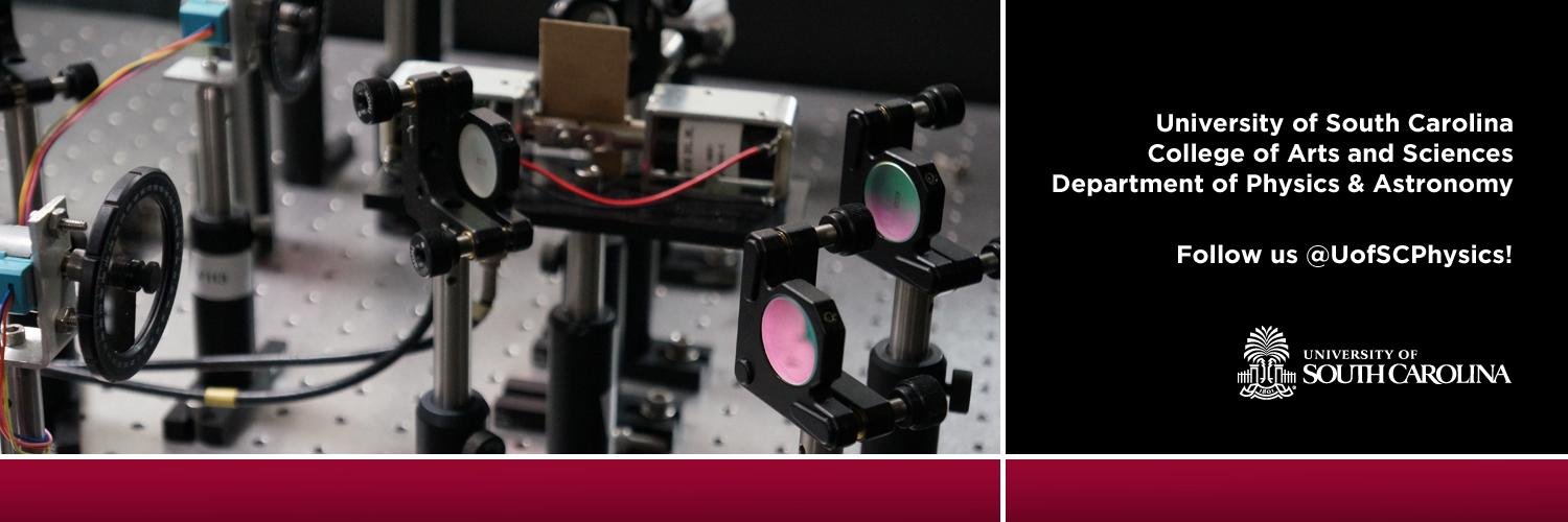 UofSCPhysics's profile banner image