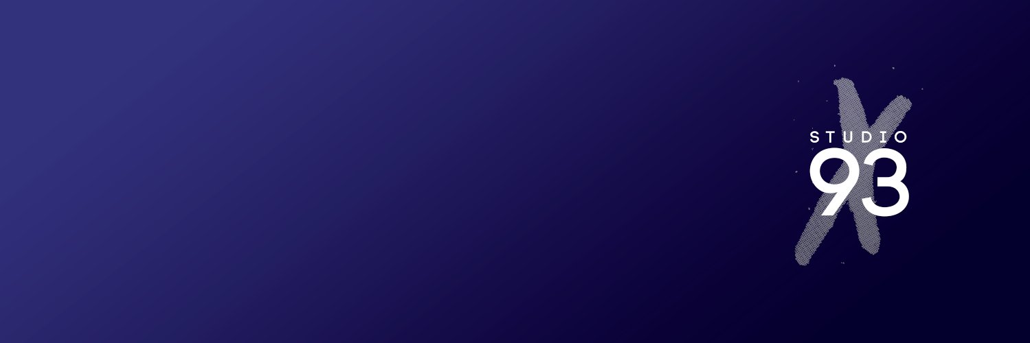 studiox93's profile banner image