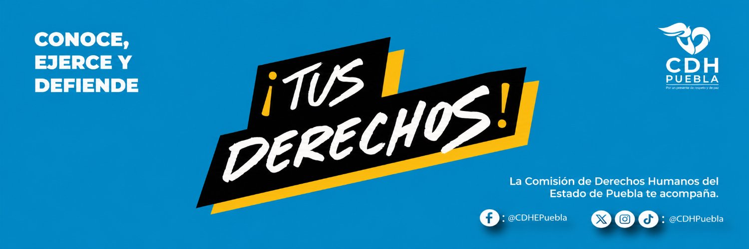 CDHPuebla's profile banner image
