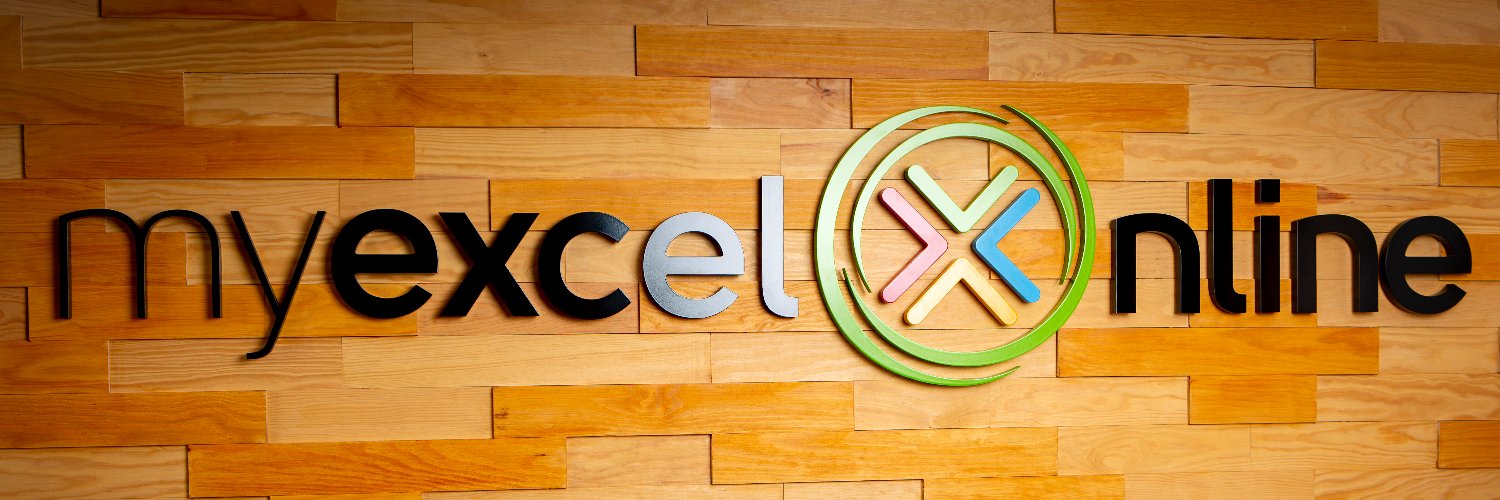 MyExcelOnline.com banner