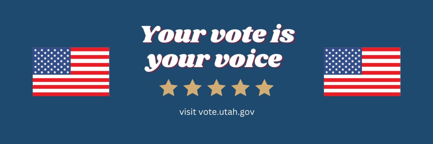Vote Utah's banner