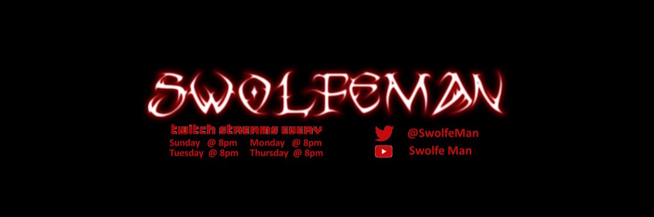 SwolfeManTwitch's profile banner image