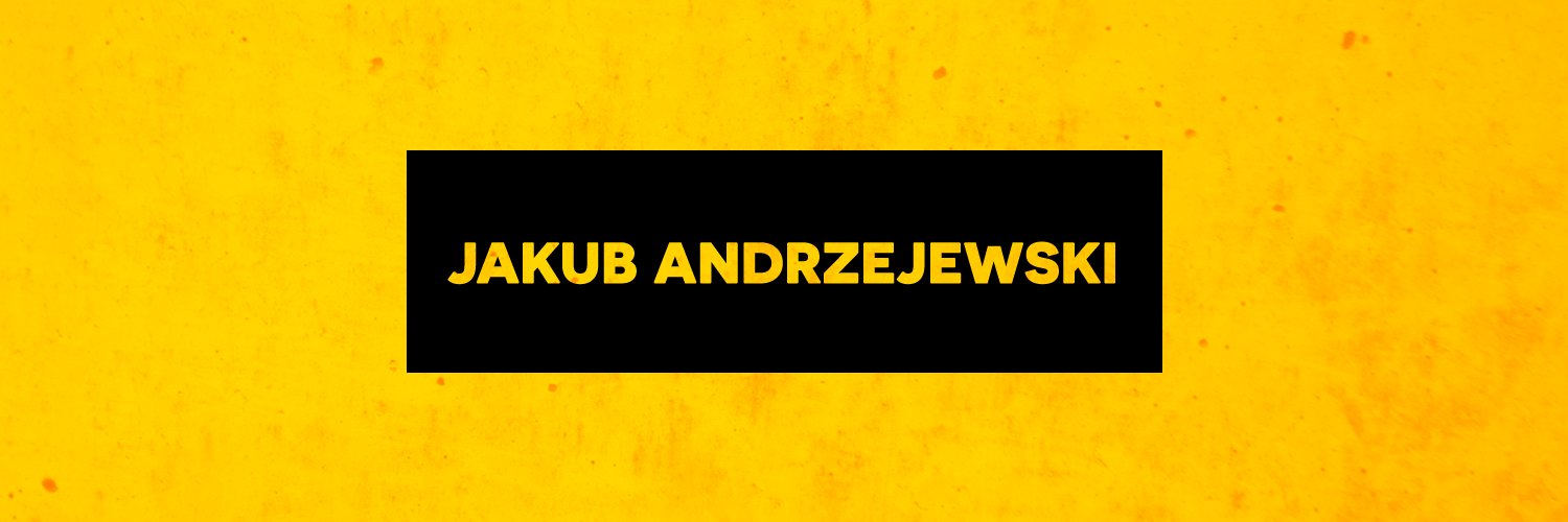 Jakub Andrzejewski Profile Banner