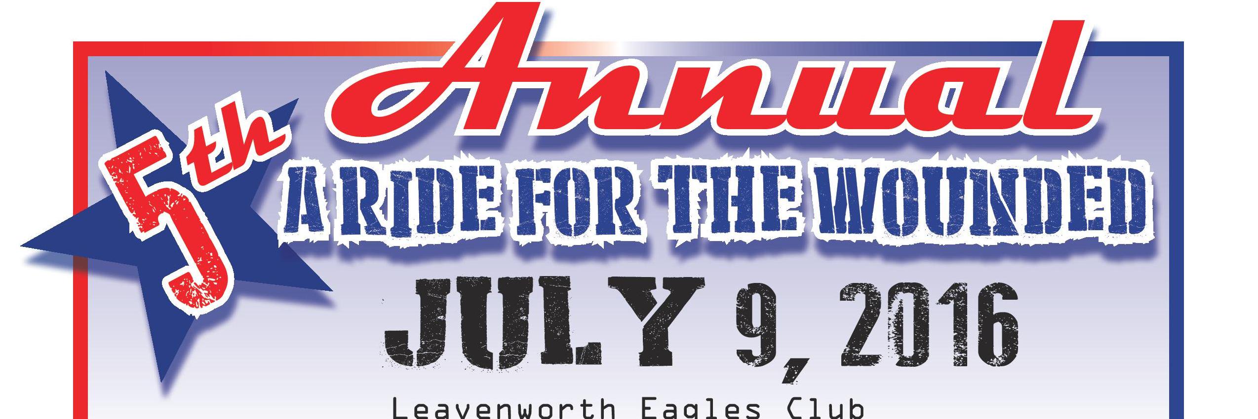 Ride for the Wounded banner