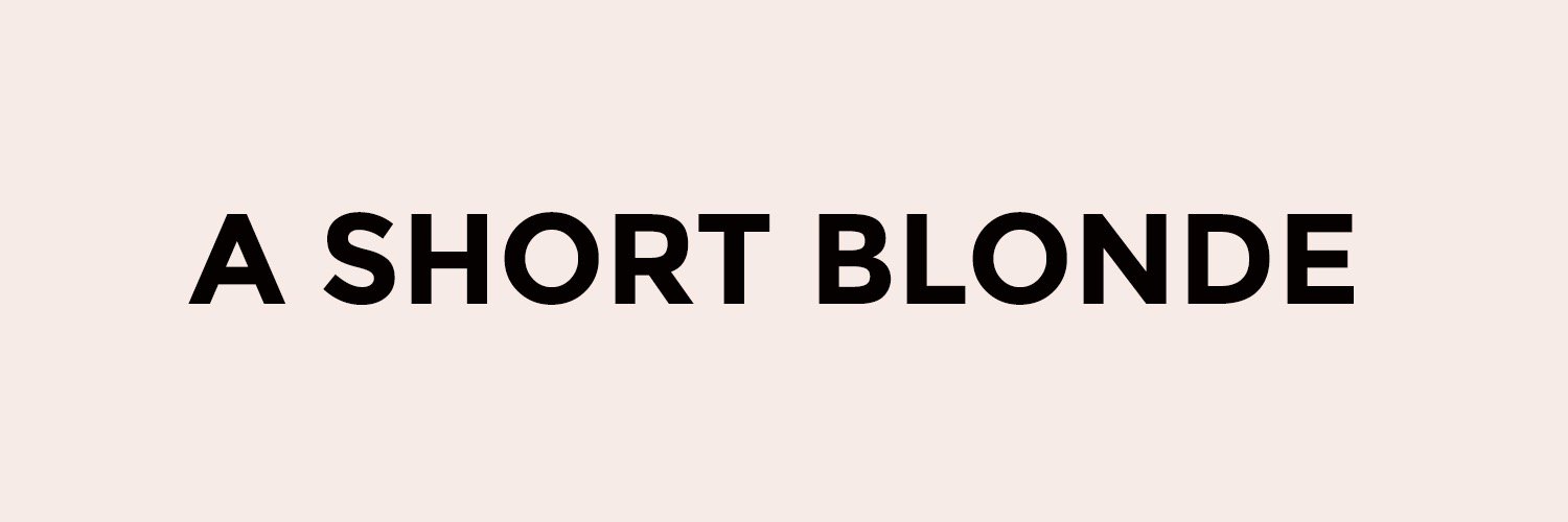 ashortblonde's profile banner image