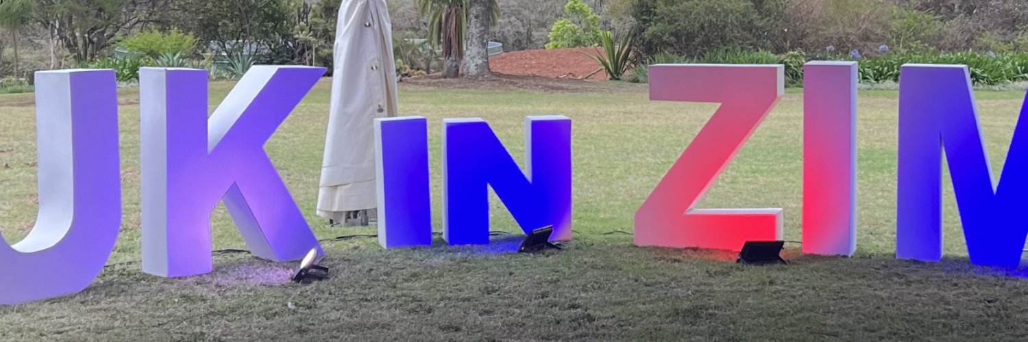 UKinZimbabwe's profile banner image