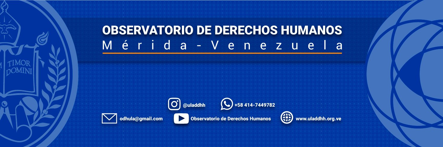 ObservatorioULA.DDHH banner