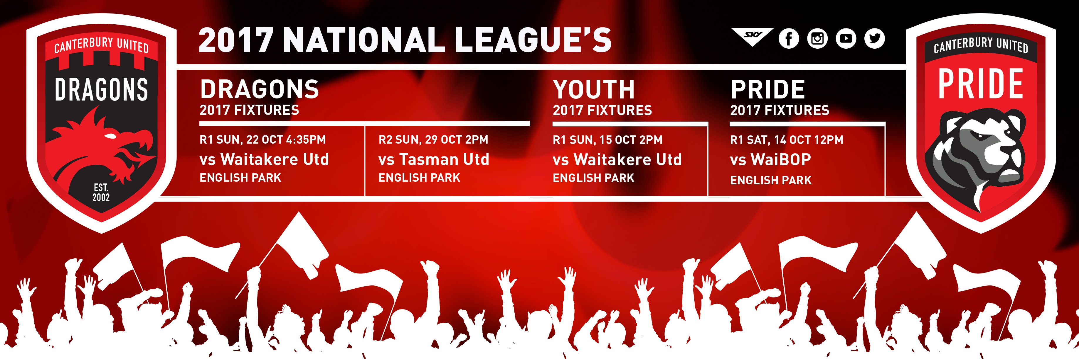 Mainland Football banner