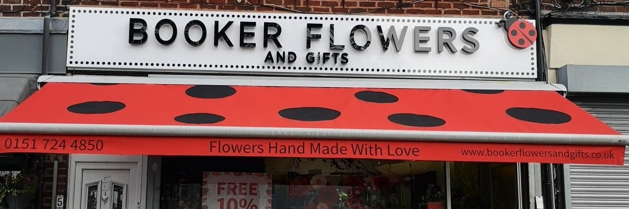 Booker Flowers and Gifts Flower Delivery Liverpool banner