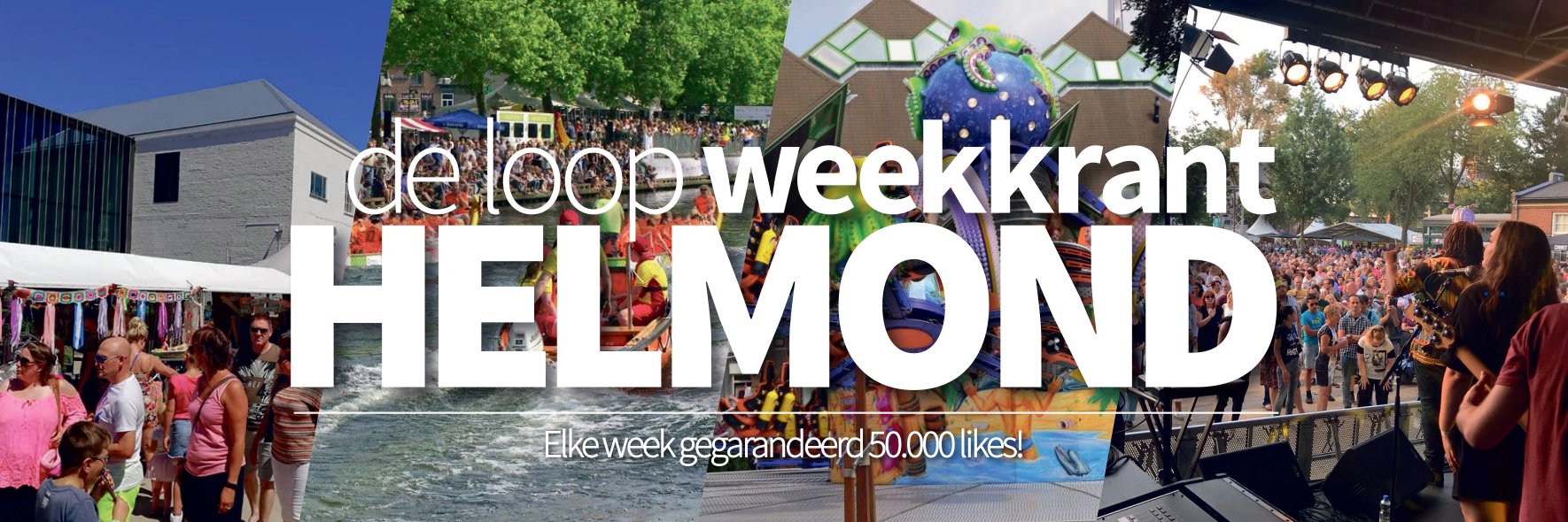 Weekkrant De Loop Helmond banner