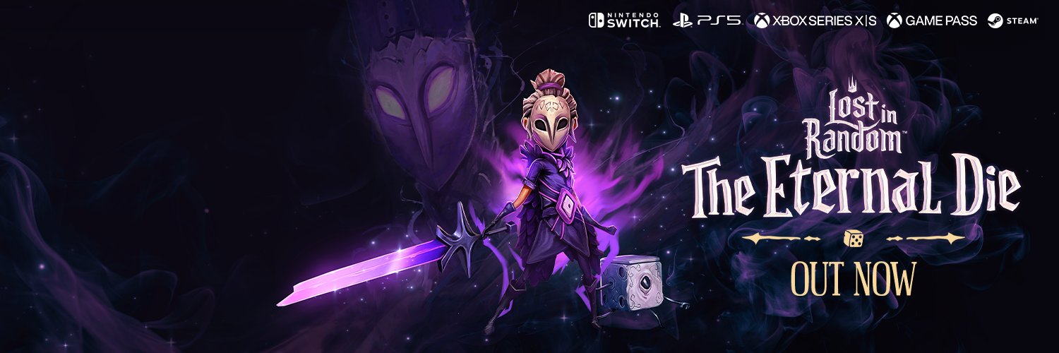 Lost in Random: The Eternal Die - Out Now!'s banner