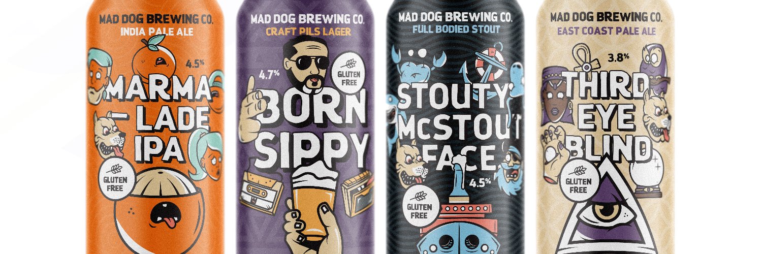 Mad Dog Brewery banner