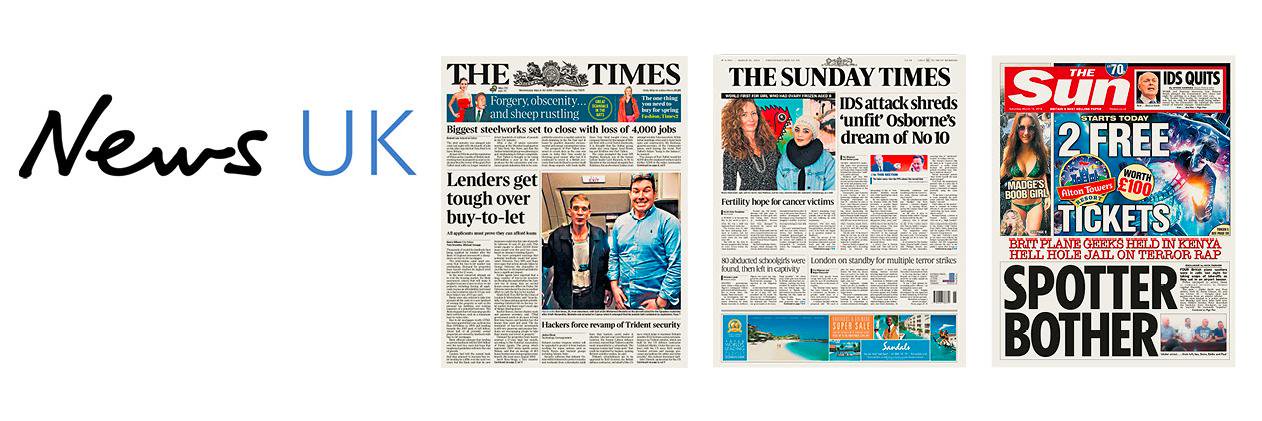 The Bridge, News UK banner