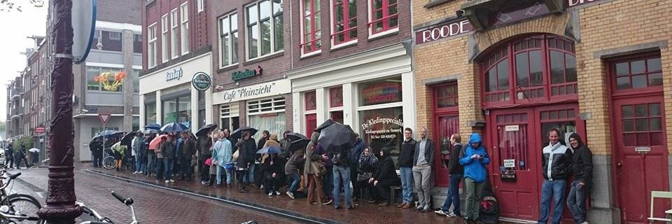 Roode Bioscoop banner