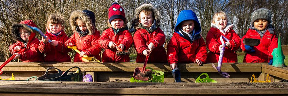 St Columba's RC banner