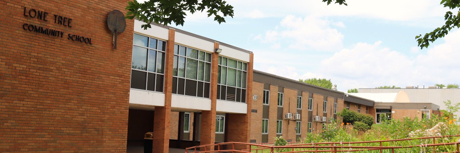Lone Tree School banner