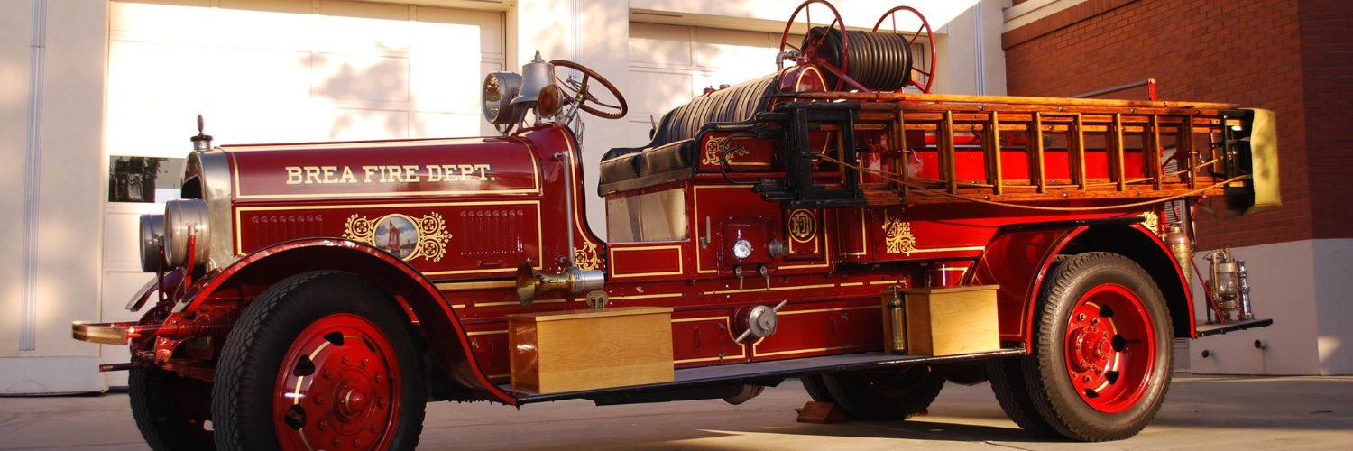 Brea Fire Department banner