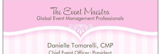 Danielle Tomarelli, CMP CMM banner
