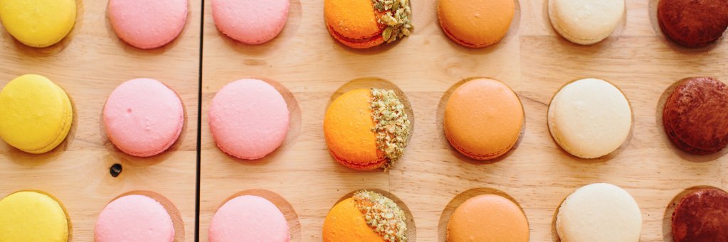 Joy Macarons banner